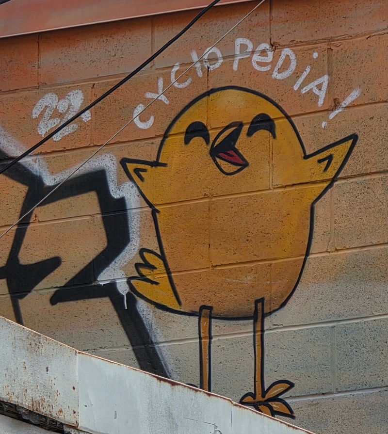 mural in Toronto by artist unknown.