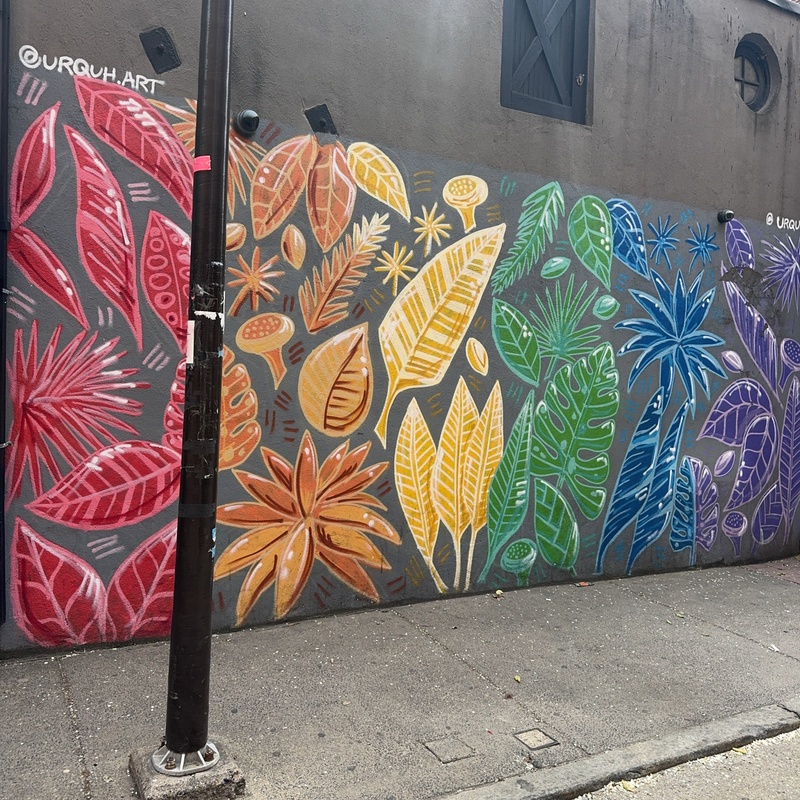 mural in Philadelphia by artist unknown.