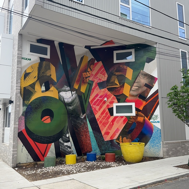 mural in Philadelphia by artist unknown.