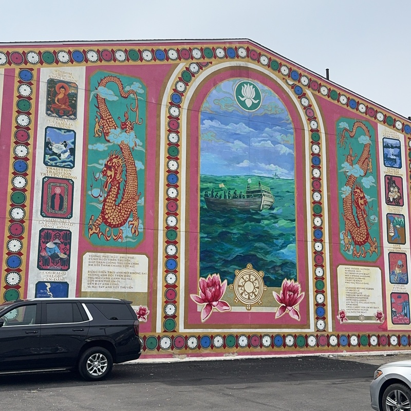 mural in Philadelphia by artist unknown.