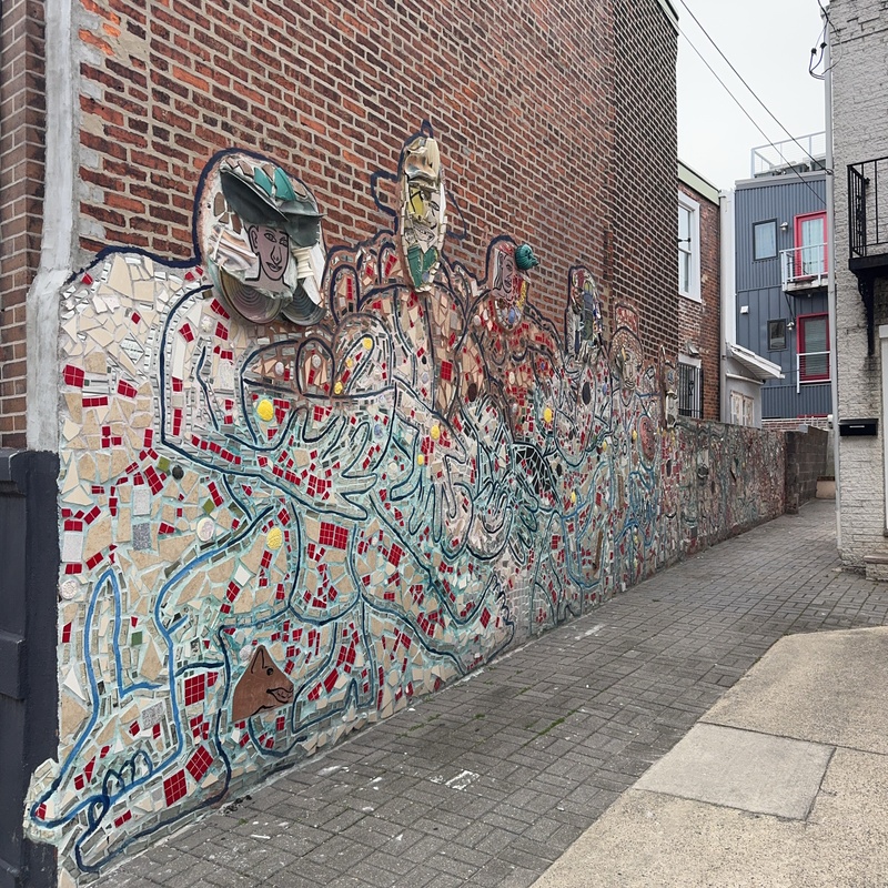 mural in Philadelphia by artist unknown.