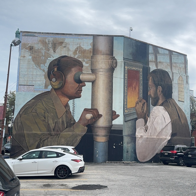 mural in Philadelphia by artist unknown.