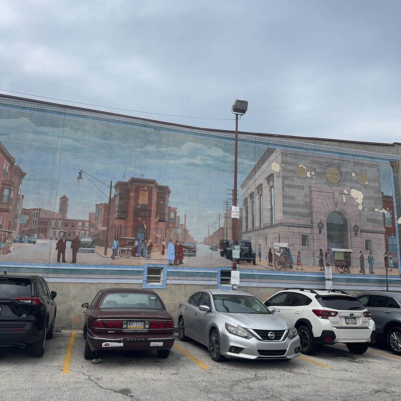 mural in Philadelphia by artist unknown.