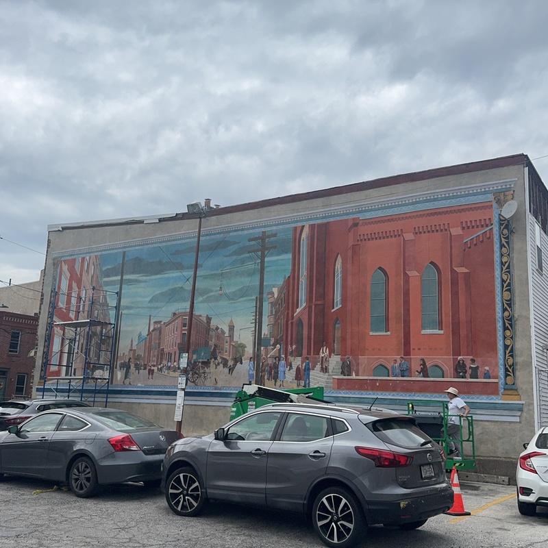 mural in Philadelphia by artist unknown.