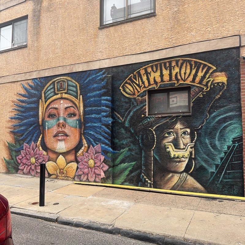 mural in Philadelphia by artist unknown.