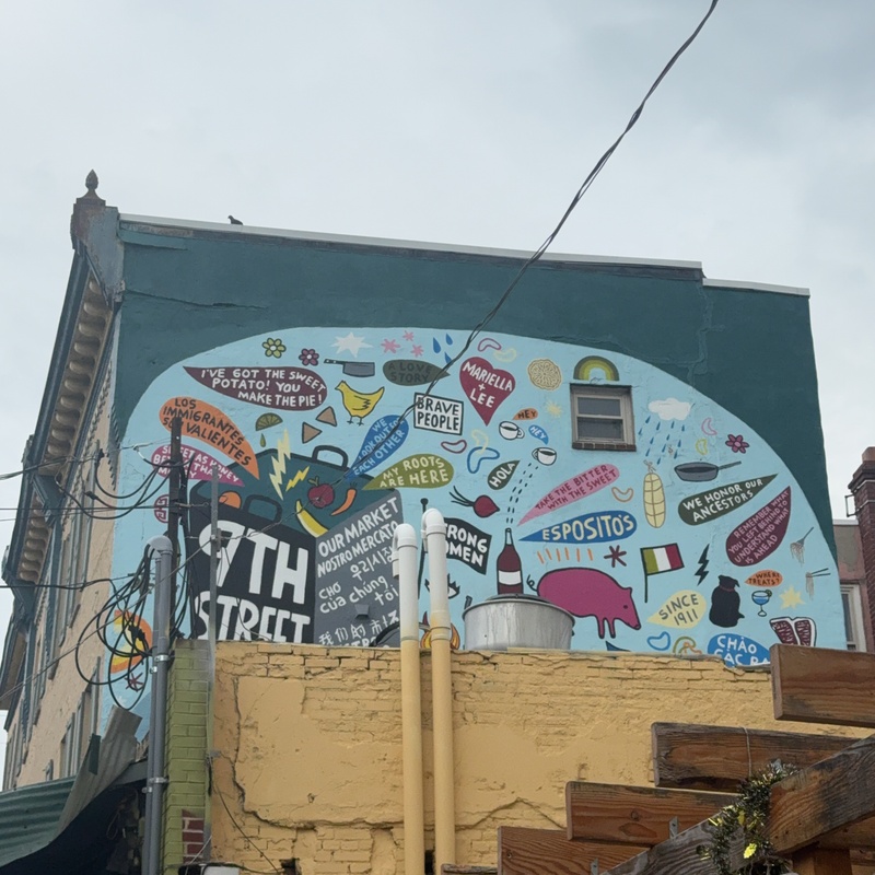 mural in Philadelphia by artist unknown.