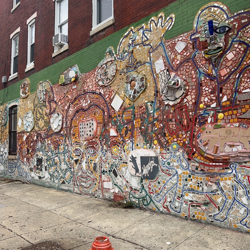 mural in Philadelphia by artist unknown.