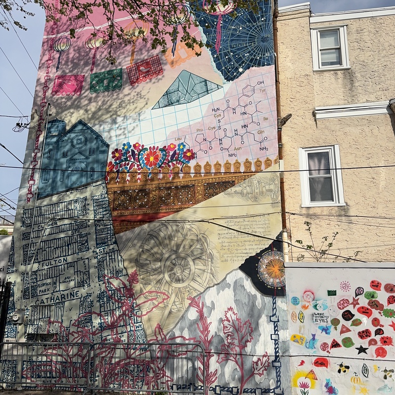 mural in Philadelphia by artist unknown.