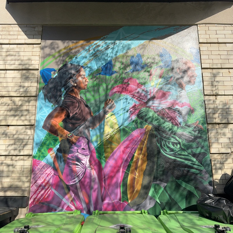 mural in Philadelphia by artist unknown.