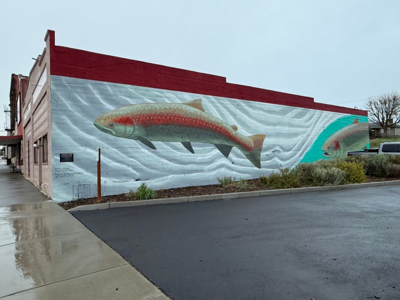 mural in Condon by artist unknown.