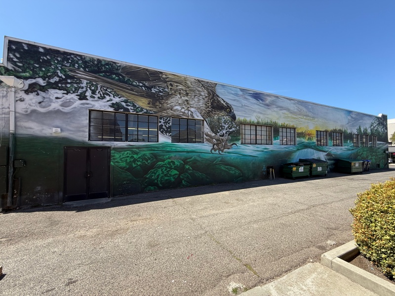 mural in Red Bluff by artist unknown.