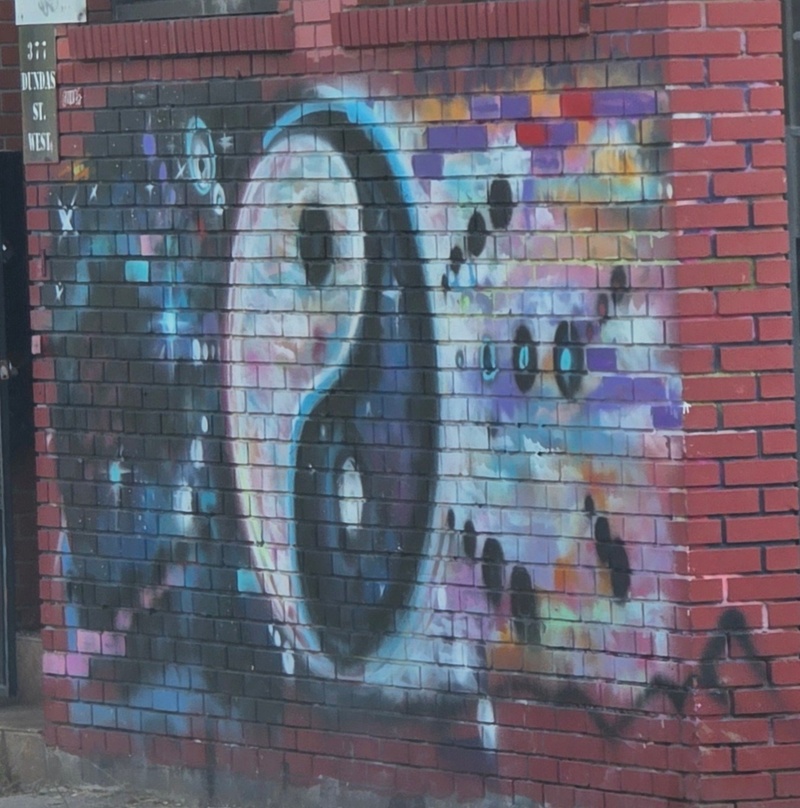 mural in Toronto by artist unknown.
