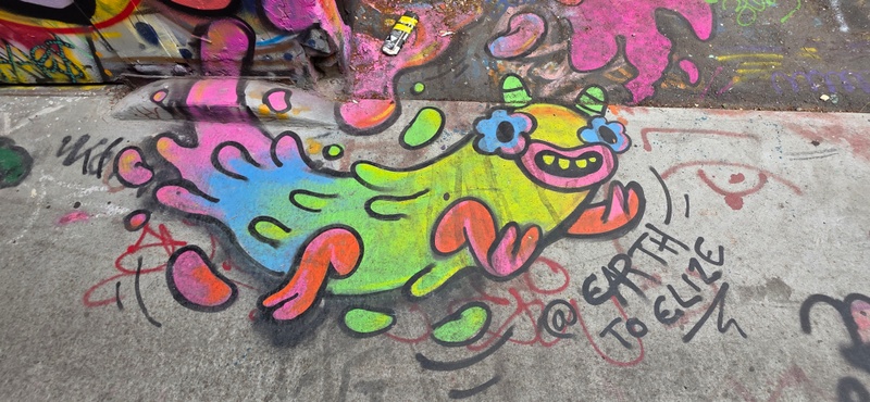 mural in Toronto by artist unknown.