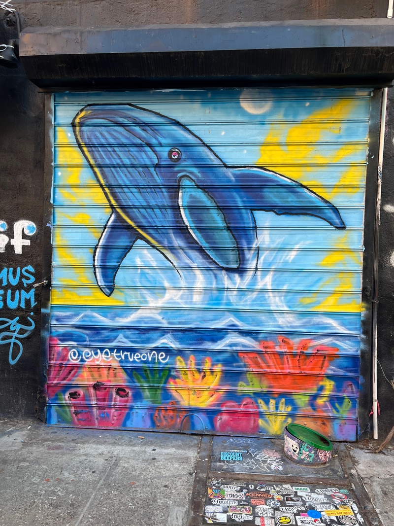 mural in New York by artist unknown.