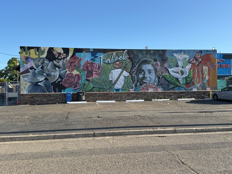 mural in Turlock by artist unknown.