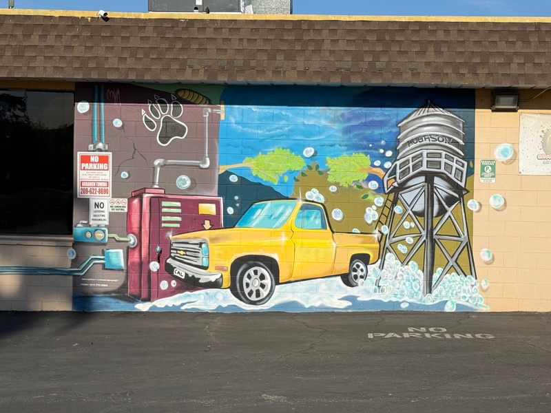 mural in Hughson by artist unknown.