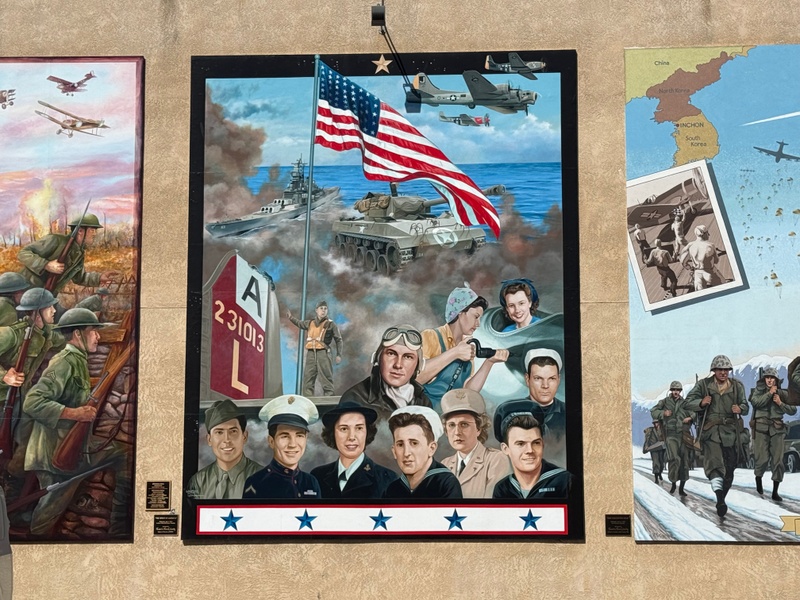 mural in Manteca by artist unknown.