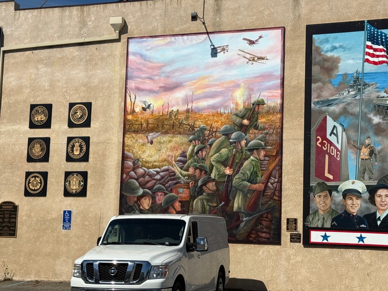 mural in Manteca by artist unknown.
