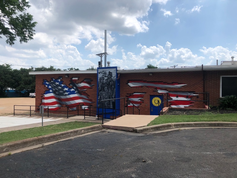 mural in Round Rock by artist unknown.