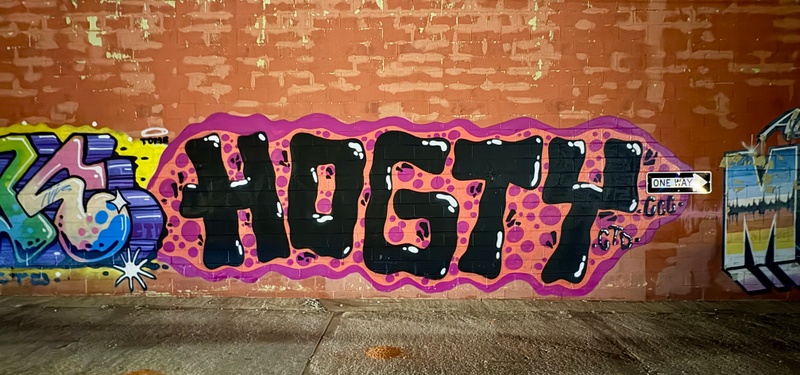 mural in Oklahoma City by artist unknown.