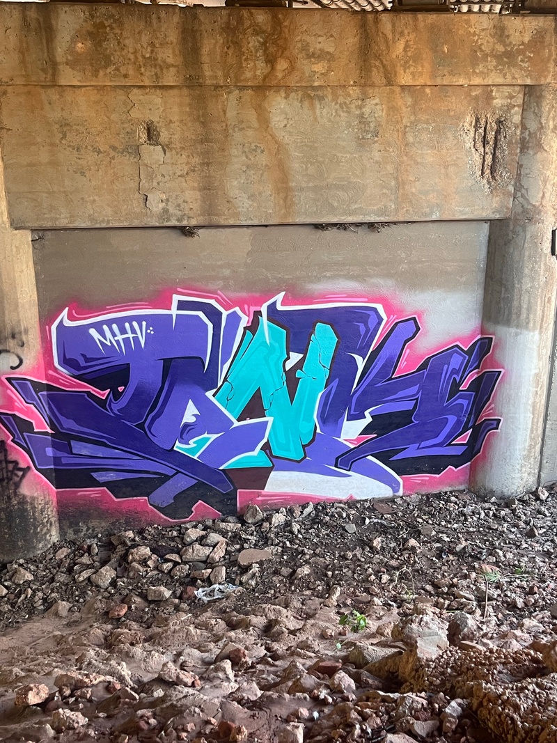 mural in  by artist unknown.