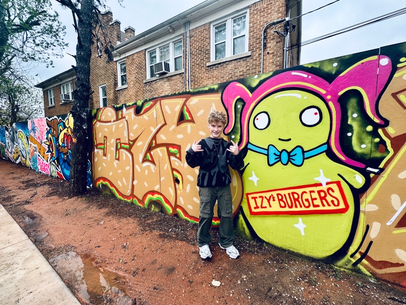 mural in Oklahoma City by artist unknown.