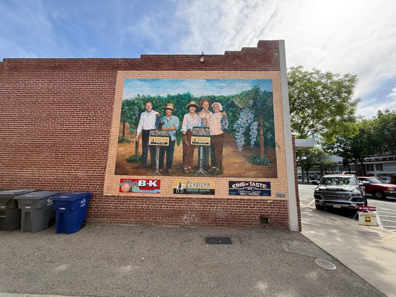 mural in Exeter by artist unknown.
