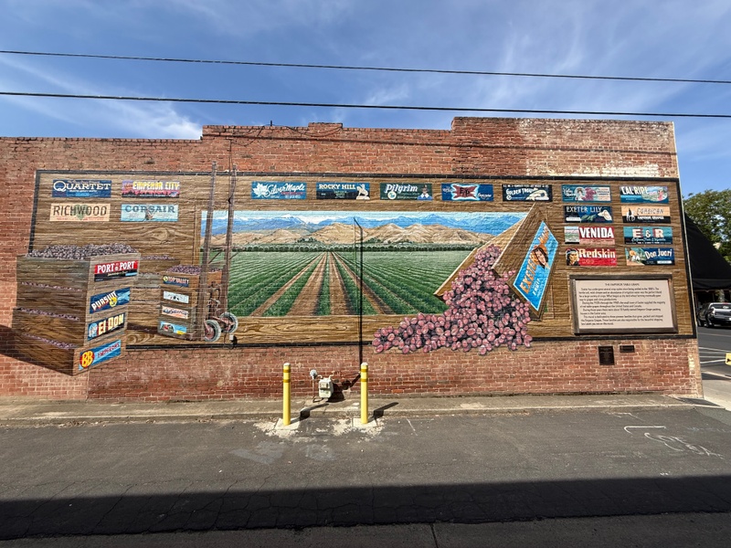 mural in Exeter by artist unknown.