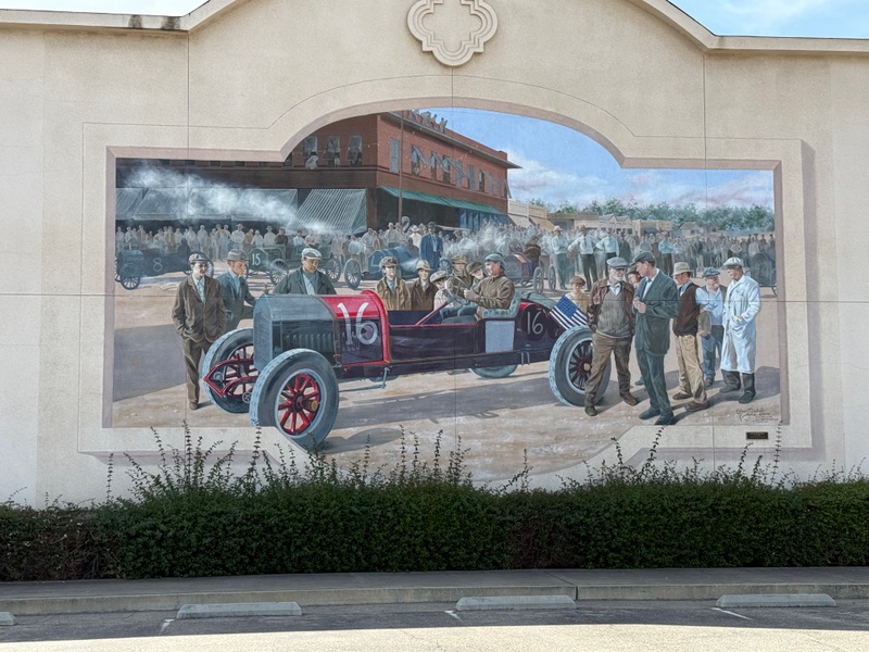 mural in Exeter by artist unknown.