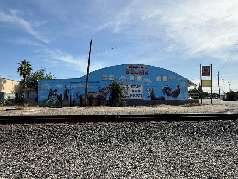 mural in Selma by artist unknown.