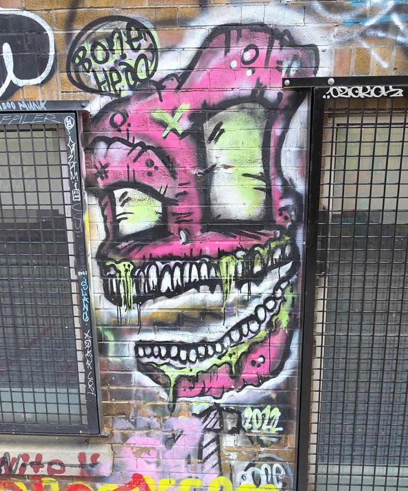 mural in Toronto by artist unknown.