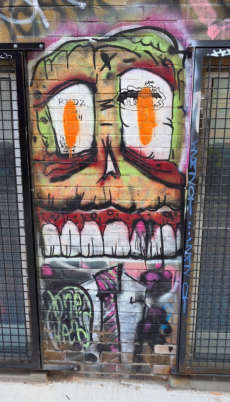 mural in Toronto by artist unknown.
