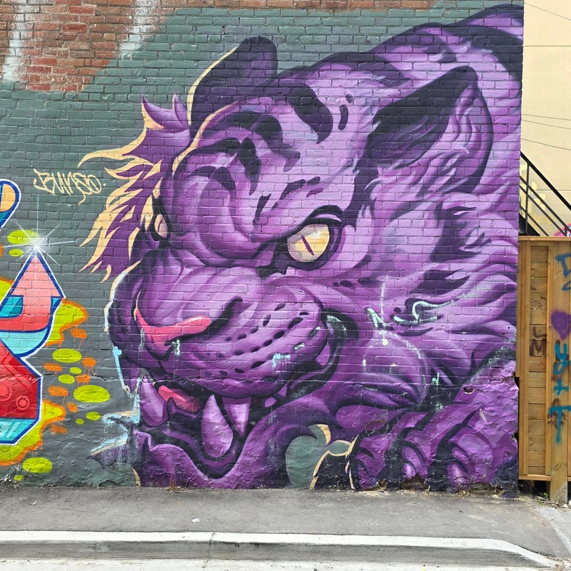 mural in Toronto by artist unknown.