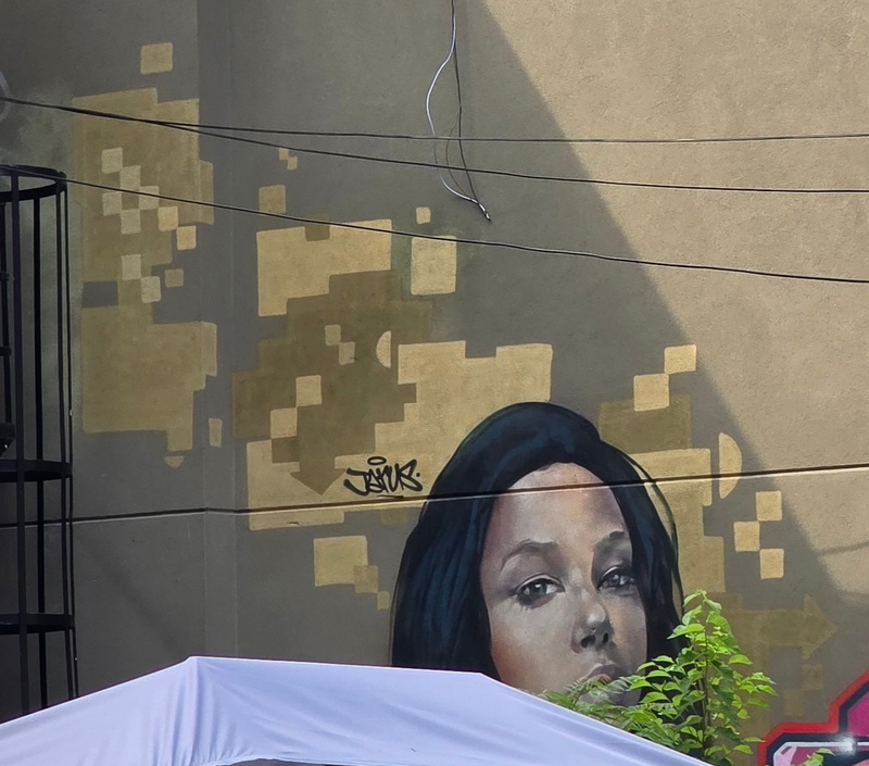mural in Toronto by artist unknown.
