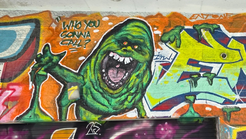 mural in Toronto by artist unknown.