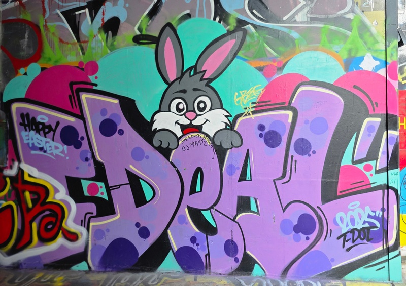 mural in Toronto by artist unknown.