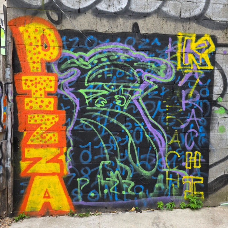 mural in Toronto by artist unknown.