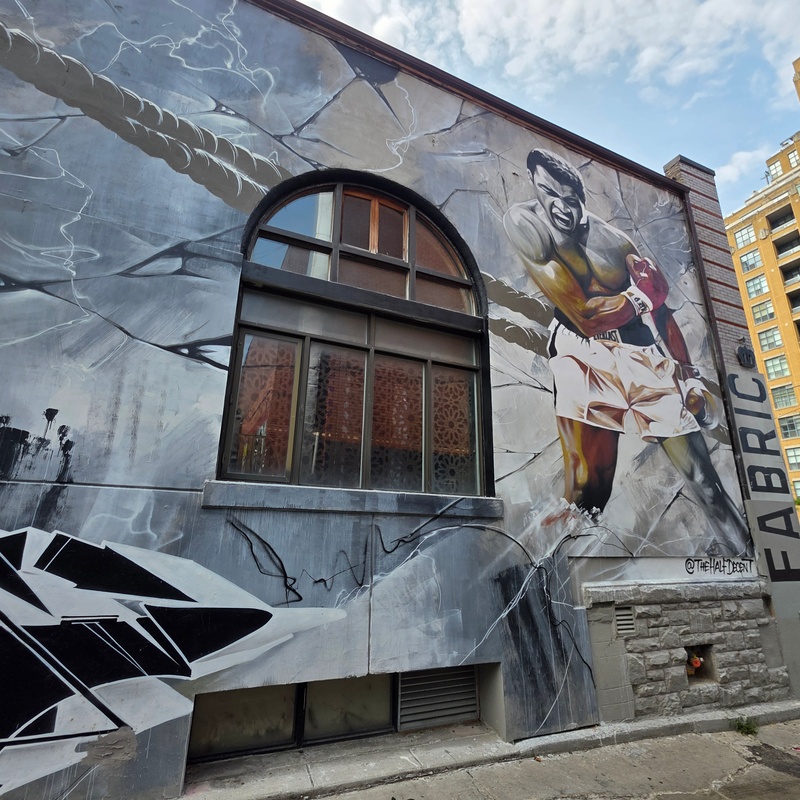 mural in Toronto by artist unknown.