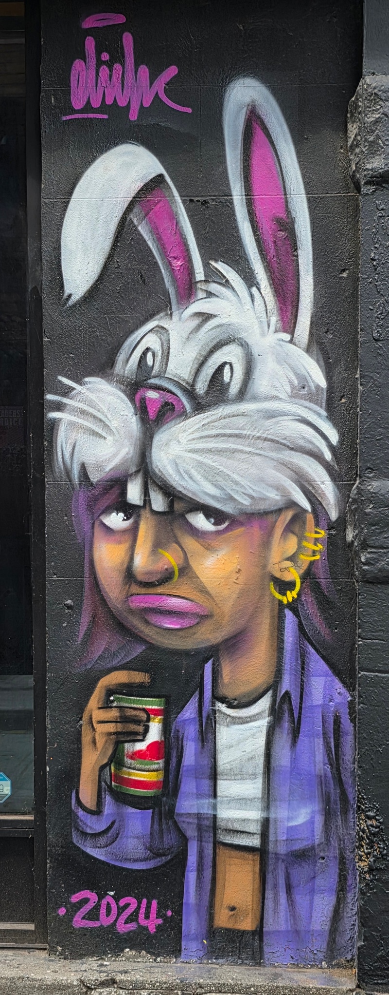 mural in Toronto by artist unknown.