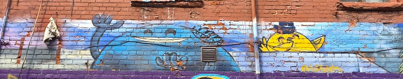 mural in Toronto by artist unknown.
