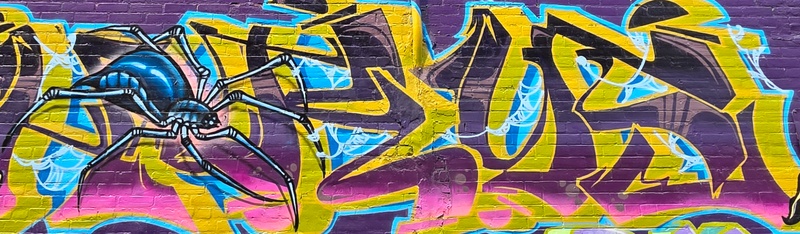 mural in Toronto by artist unknown.