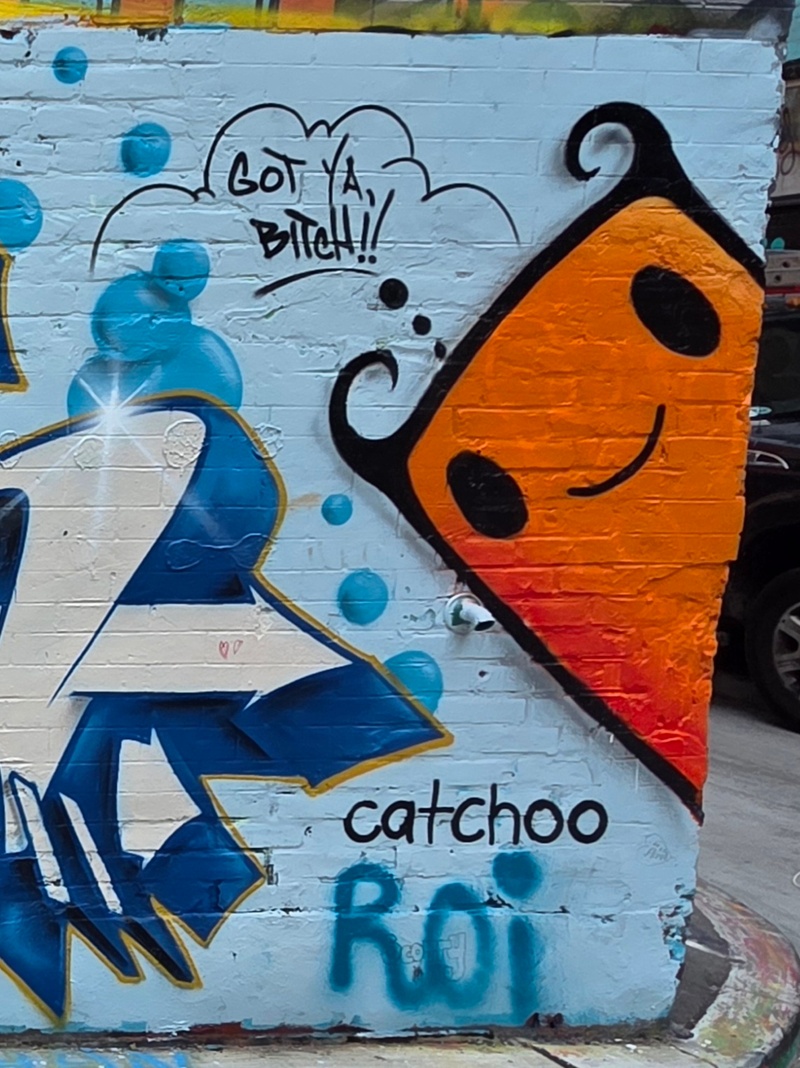 mural in Toronto by artist unknown.