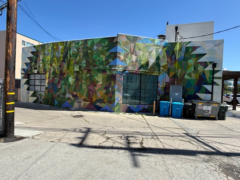 mural in Redwood City by artist unknown.