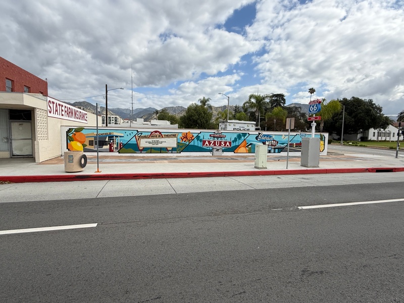 mural in Azusa by artist unknown.