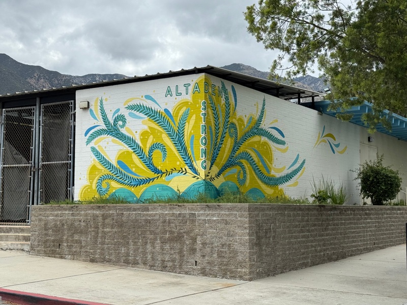 mural in Altadena by artist unknown.