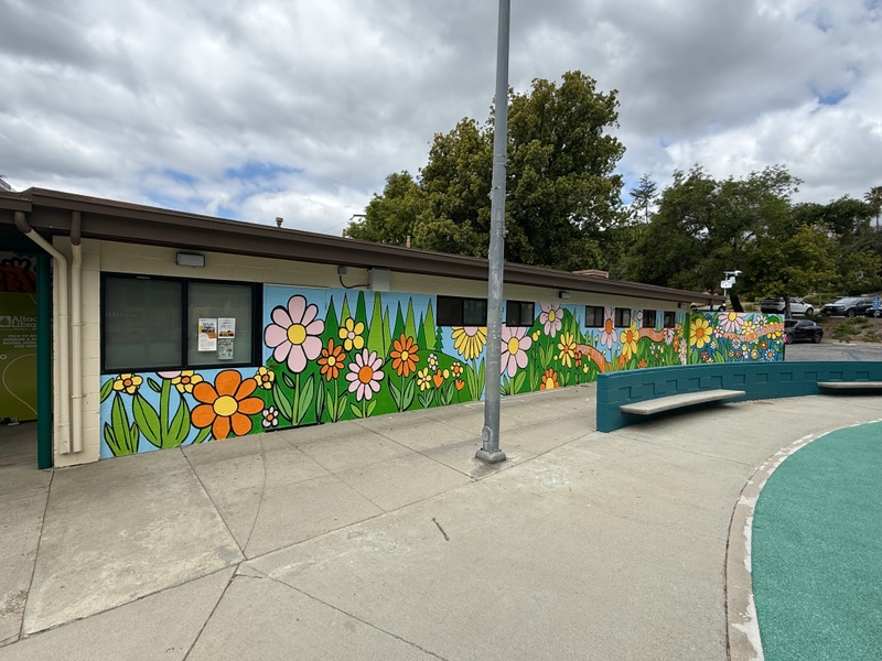 mural in Altadena by artist unknown.