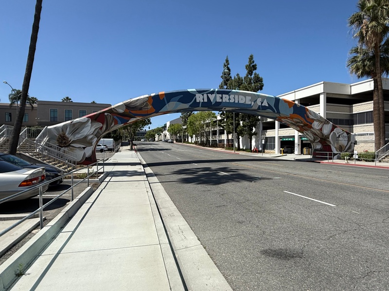 mural in Riverside by artist unknown.