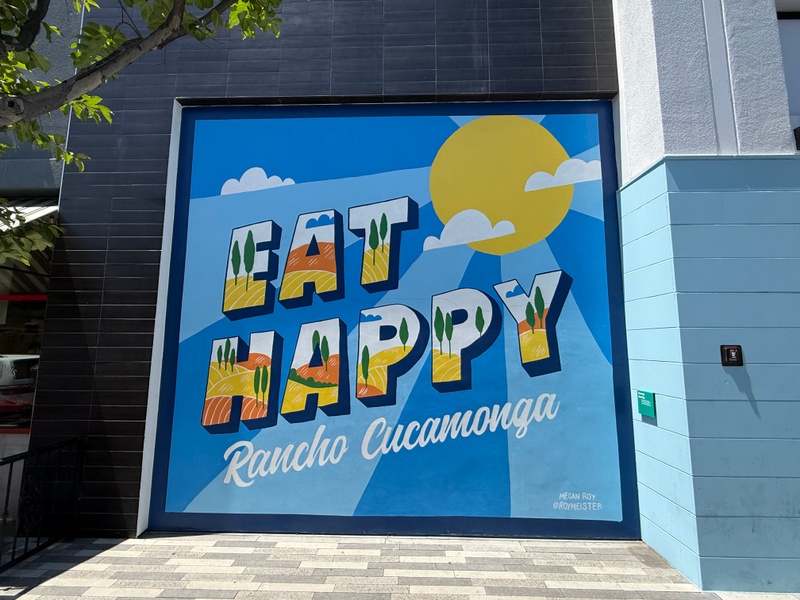 mural in Rancho Cucamonga by artist unknown.