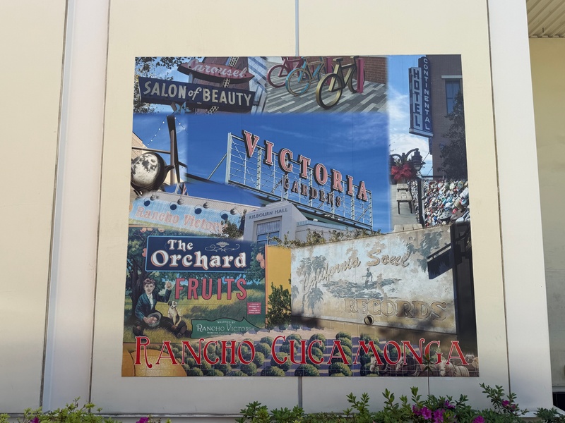 mural in Rancho Cucamonga by artist unknown.