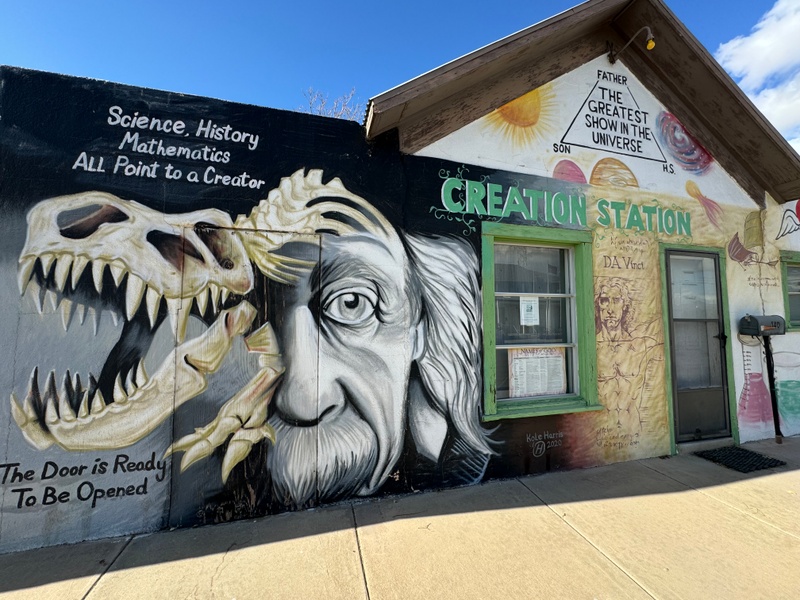mural in Willcox by artist unknown.
